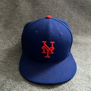 New Era Mets Fitted Hat 7 3/4